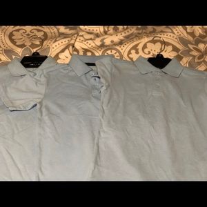 BRAND NEW boys blue uniform polo shirt, Sz 4/5